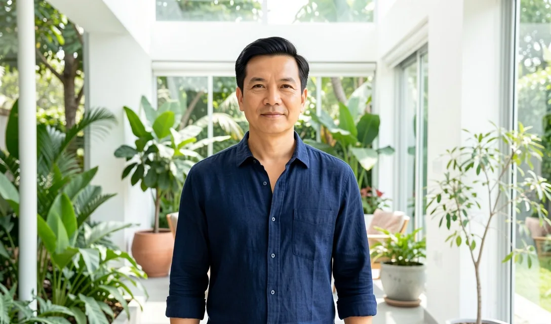 Portrait of a mature man